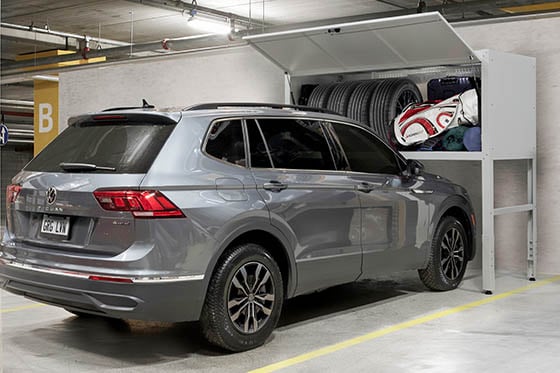 Your parking garage storage solution