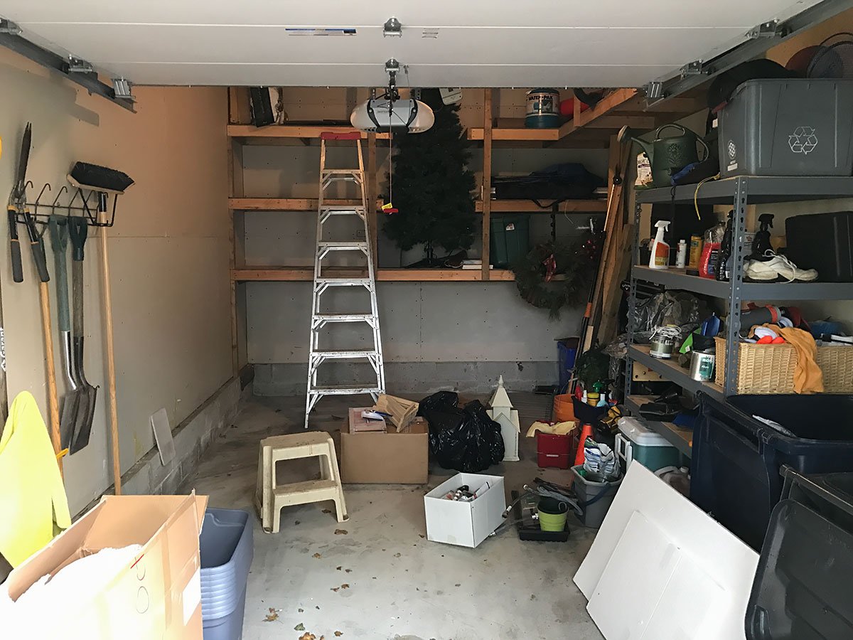 garage expansion cluttered garage