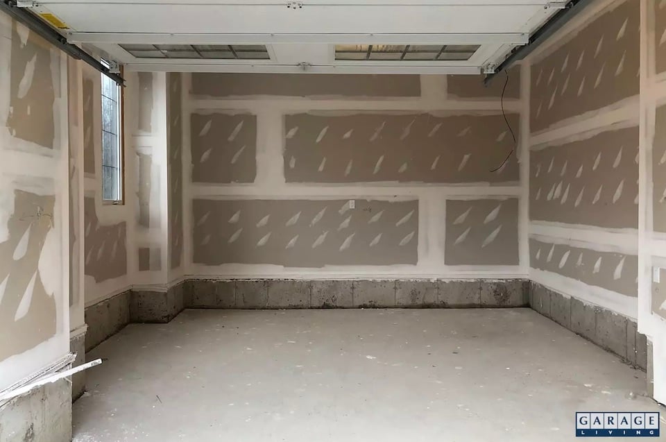 pre-makeover garage