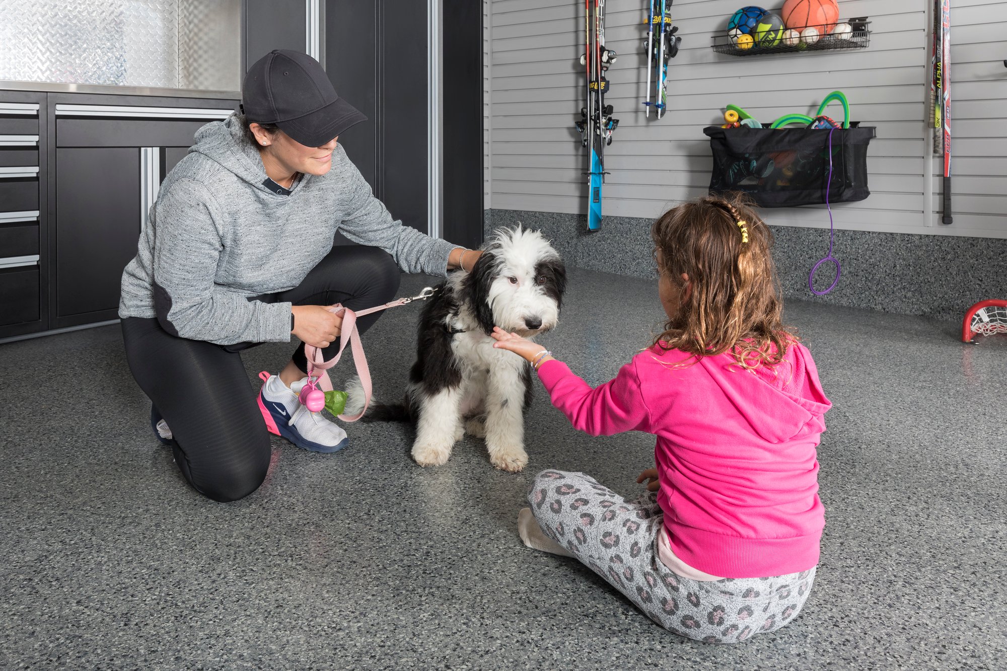 A space to enjoy even for the family and the dog by Garage Living