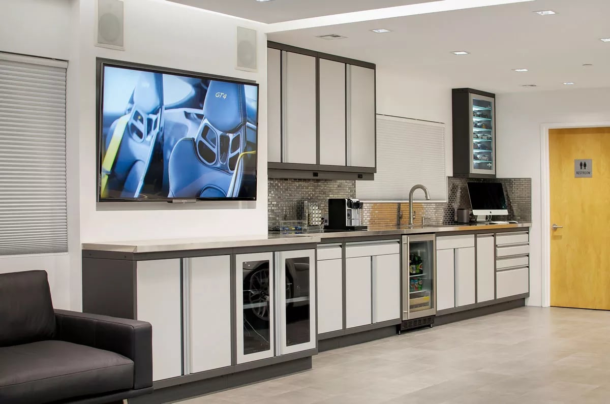 Cabinetry Custom Steel by Garage Living 