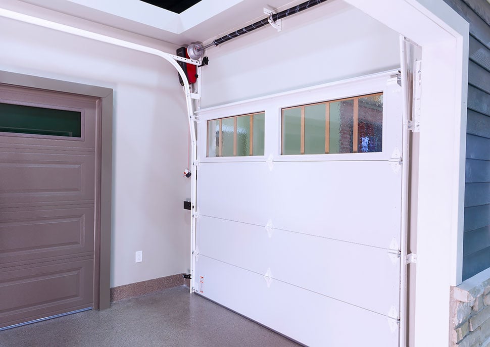 High Lift in Garage Living Toronto Showroom 