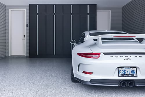 Garage Galleries - Minimalist Garage Makeover by Garage Living